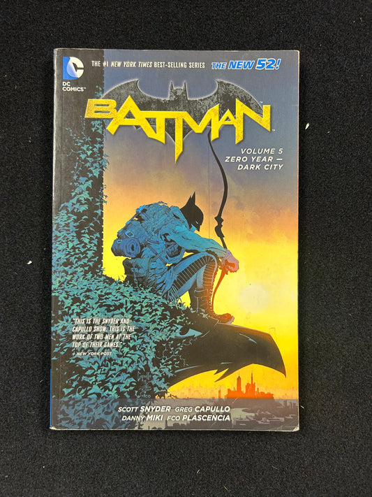 Batman The New 52 Volume 5 Zero Year - Dark City – Graphic Novel