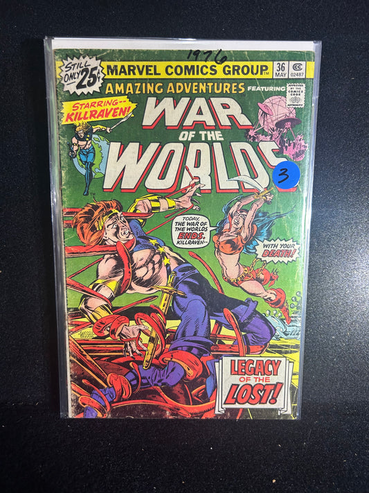 Amazing Adventures #36 – War of the Worlds (May 1976)