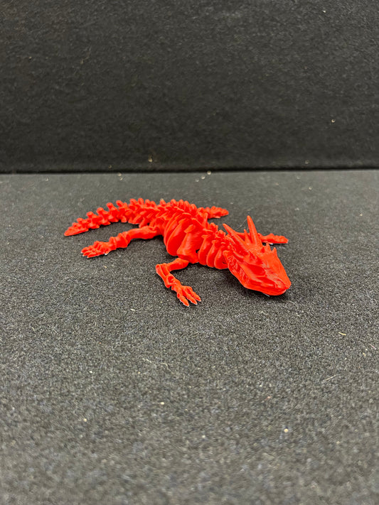 3D Printed Red Bone Dragon