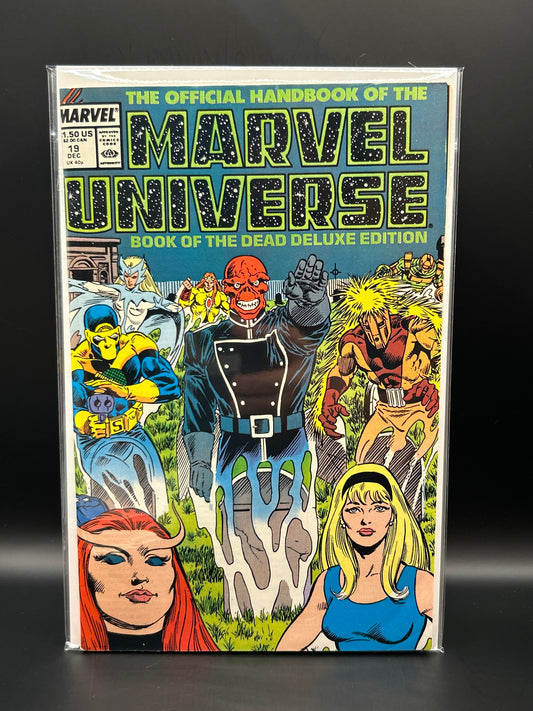 #19D Official Handbook of the Marvel Universe Deluxe Edition (1985-1988 Marvel)