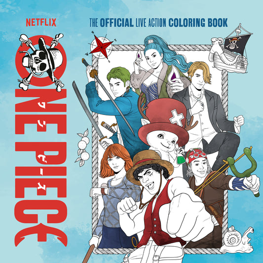 One Piece: The Official Live Action Coloring Book (Pre-Order by 06/15/26 | Est. In-Store: 07/14/26 | Ships after release)