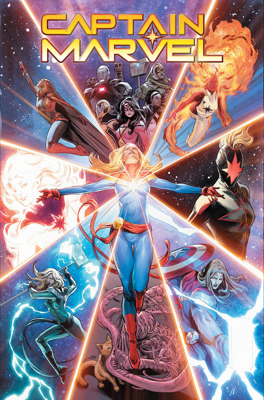 Captain Marvel: Highest, Furthest, Fastest Omnibus Carmen Carnero Cover (Order By 01/05/26) (Estimated In Store By 06/16/26)