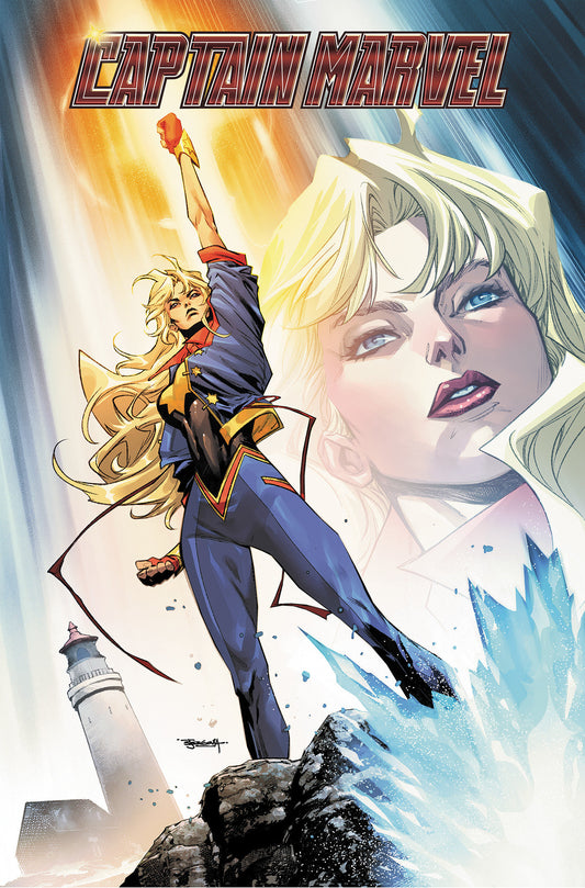 Captain Marvel: Highest, Furthest, Fastest Omnibus Stephen Segovia Cover [DM Only] (Order By 01/05/26) (Estimated In Store By 06/16/26)
