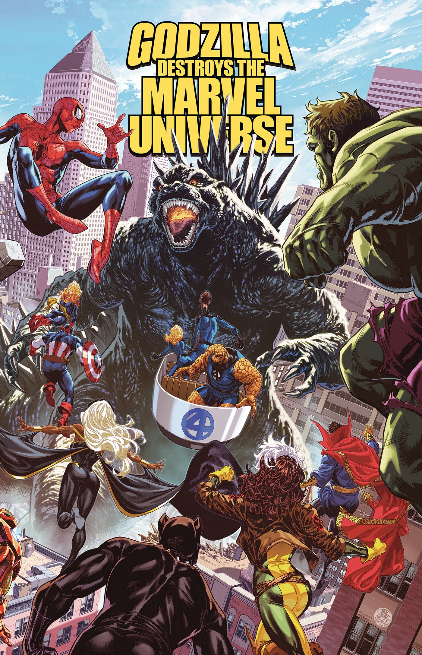 Godzilla Destroys the Marvel Universe (Order By 01/05/26) (Estimated In Store By 03/17/26)