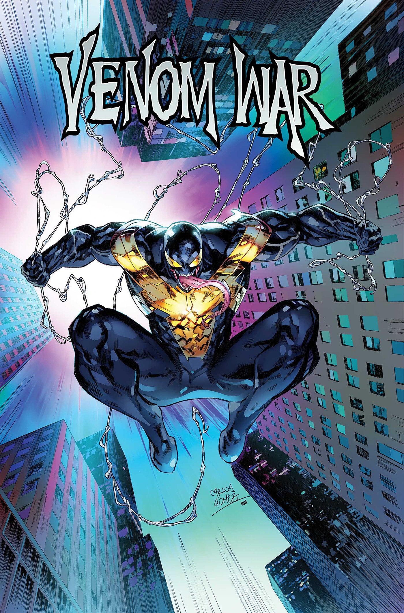 Venom War Omnibus Carlos Gomez Cover [DM Only] (Pre-Order by 06/29/26 | Est. In-Store: 12/08/26 | Ships after release)
