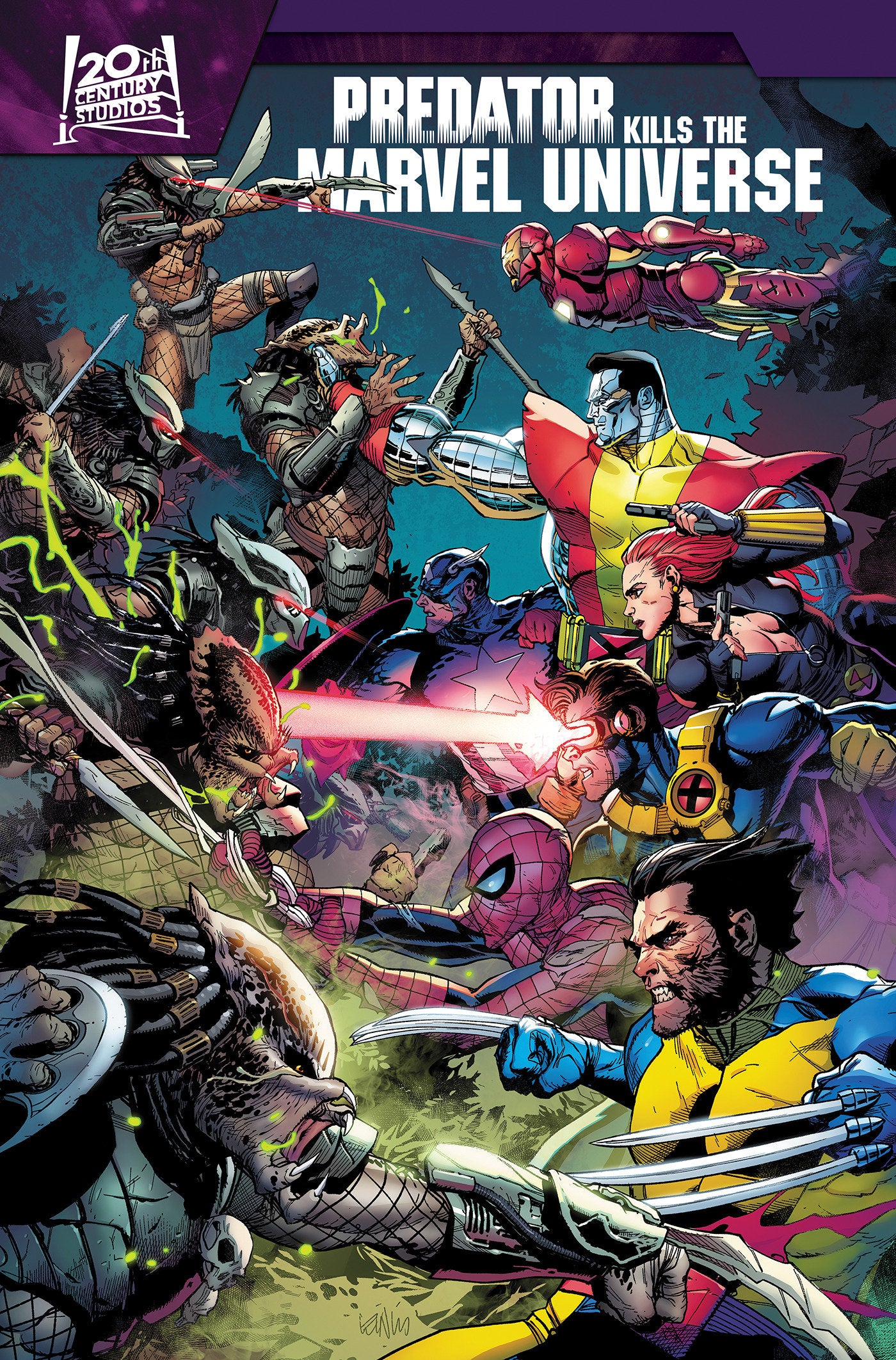 Predator Kills The Marvel Universe Omnibus Leinil Yu Cover (Pre-Order by 08/17/26 | Est. In-Store: 01/26/27 | Ships after release)
