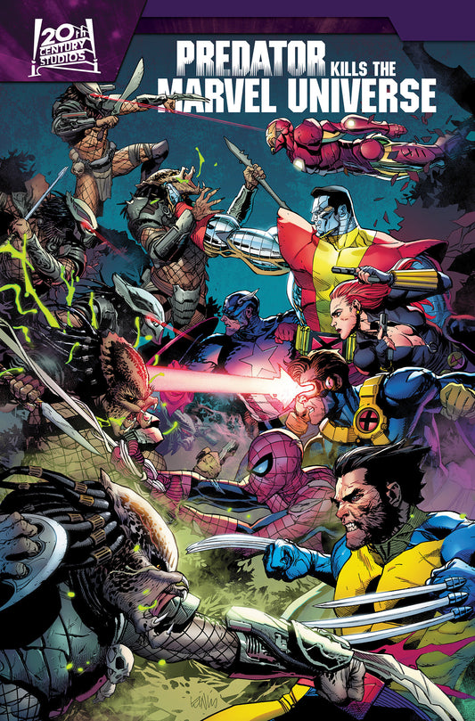 Predator Kills The Marvel Universe Omnibus Leinil Yu Cover (Pre-Order by 08/17/26 | Est. In-Store: 01/26/27 | Ships after release)