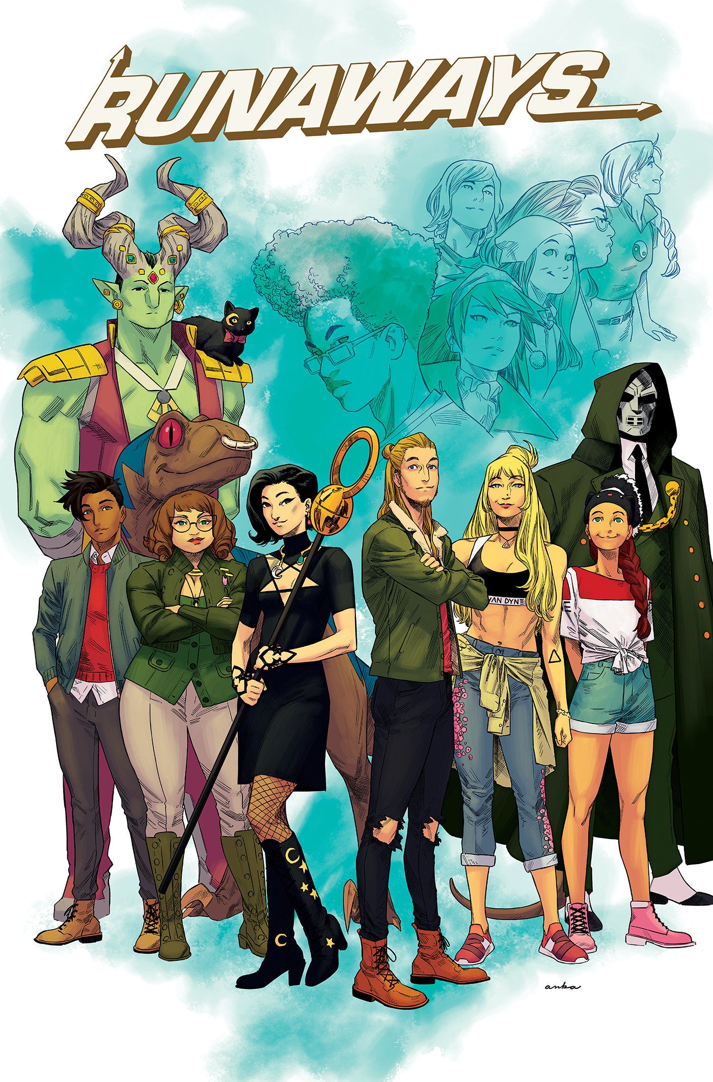 Runaways By Rainbow Rowell Omnibus Kris Anka Cover (Pre-Order by 08/03/26 | Est. In-Store: 01/12/27 | Ships after release)