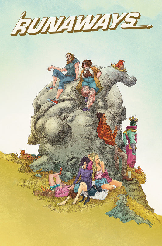 Runaways By Rainbow Rowell Omnibus Adrian Alphona Cover [DM Only] (Pre-Order by 08/03/26 | Est. In-Store: 01/12/27 | Ships after release)