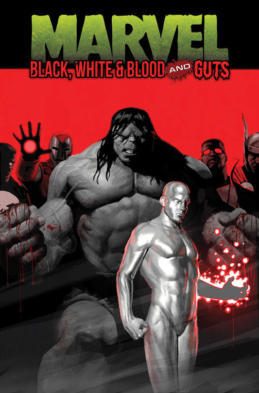 Marvel: Black, White & Blood and Guts (Pre-Order by 06/29/26 | Est. In-Store: 09/08/26 | Ships after release)