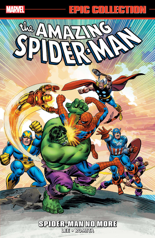 Amazing Spider-Man Epic Collection: Spider-Man No More [New Printing 2] (Order By 06/08/26) (Estimated In Store By 08/18/26) (THIS ITEM IS A PRE-ORDER AND YOU WILL NOT RECEIVE IT UNTIL AFTER THE IN STORE DATE)