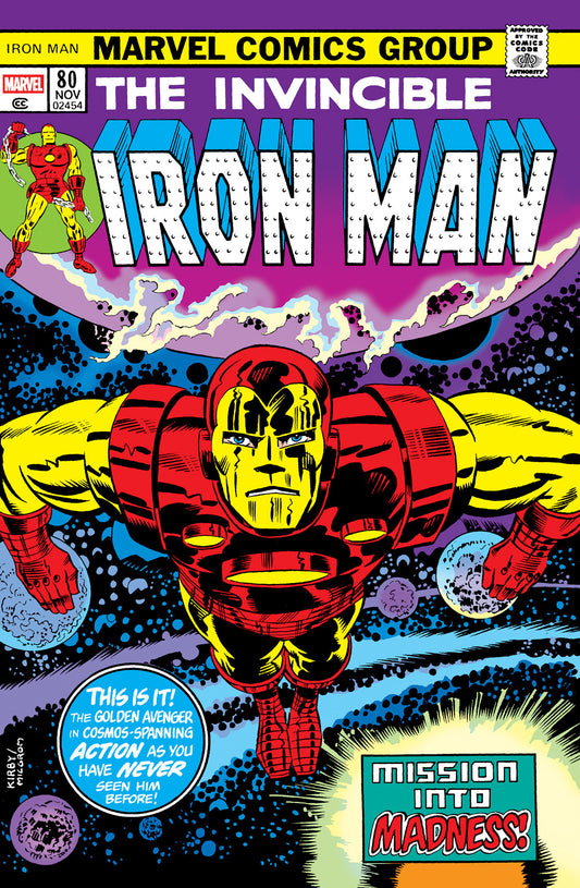 The Invincible Iron Man Omnibus Vol. 4 Jack Kirby Cover [DM Only] (Order By 12/15/2025) (Estimated In Store By 05/26/2026)