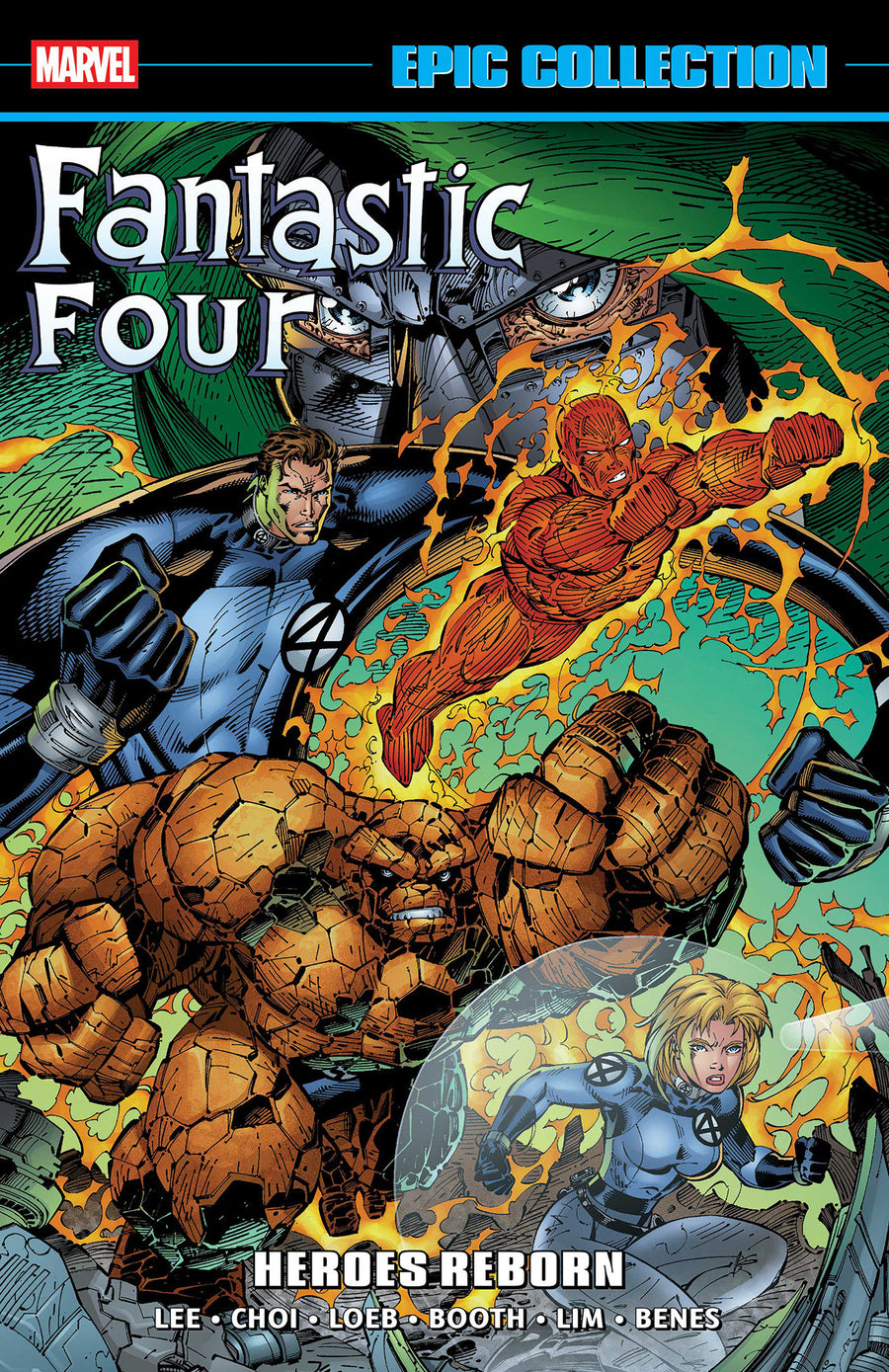 Fantastic Four Epic Collection: Heroes Reborn (Order By 06/01/26) (Estimated In Store By 08/11/26) (THIS ITEM IS A PRE-ORDER AND YOU WILL NOT RECEIVE IT UNTIL AFTER THE IN STORE DATE)