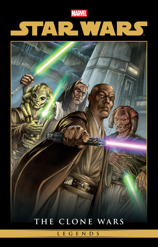 Star Wars Legends: The Clone Wars Omnibus Vol. 1 Jan Duursema Cover (Pre-Order by 08/10/26 | Est. In-Store: 01/19/27 | Ships after release)