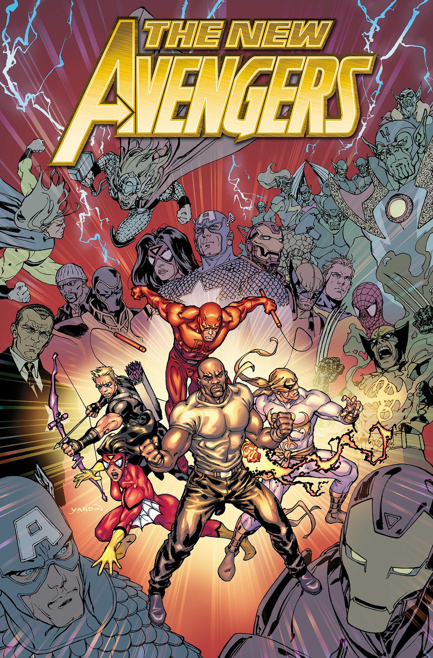 New Avengers Omnibus Vol. 3 David Yardin Cover [DM Only] (Order By 06/08/26) (Estimated In Store By 11/17/26) (THIS ITEM IS A PRE-ORDER AND YOU WILL NOT RECEIVE IT UNTIL AFTER THE IN STORE DATE)