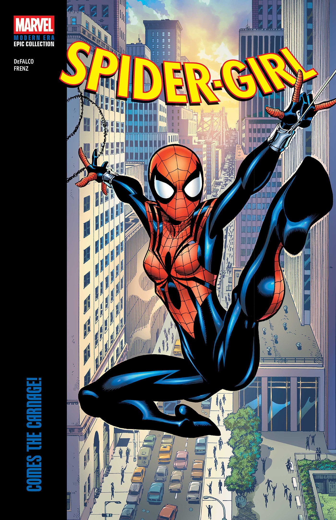 Spider-Girl Modern Era Epic Collection: Comes The Carnage! (Order By 06/08/26) (Estimated In Store By 08/18/26) (THIS ITEM IS A PRE-ORDER AND YOU WILL NOT RECEIVE IT UNTIL AFTER THE IN STORE DATE)