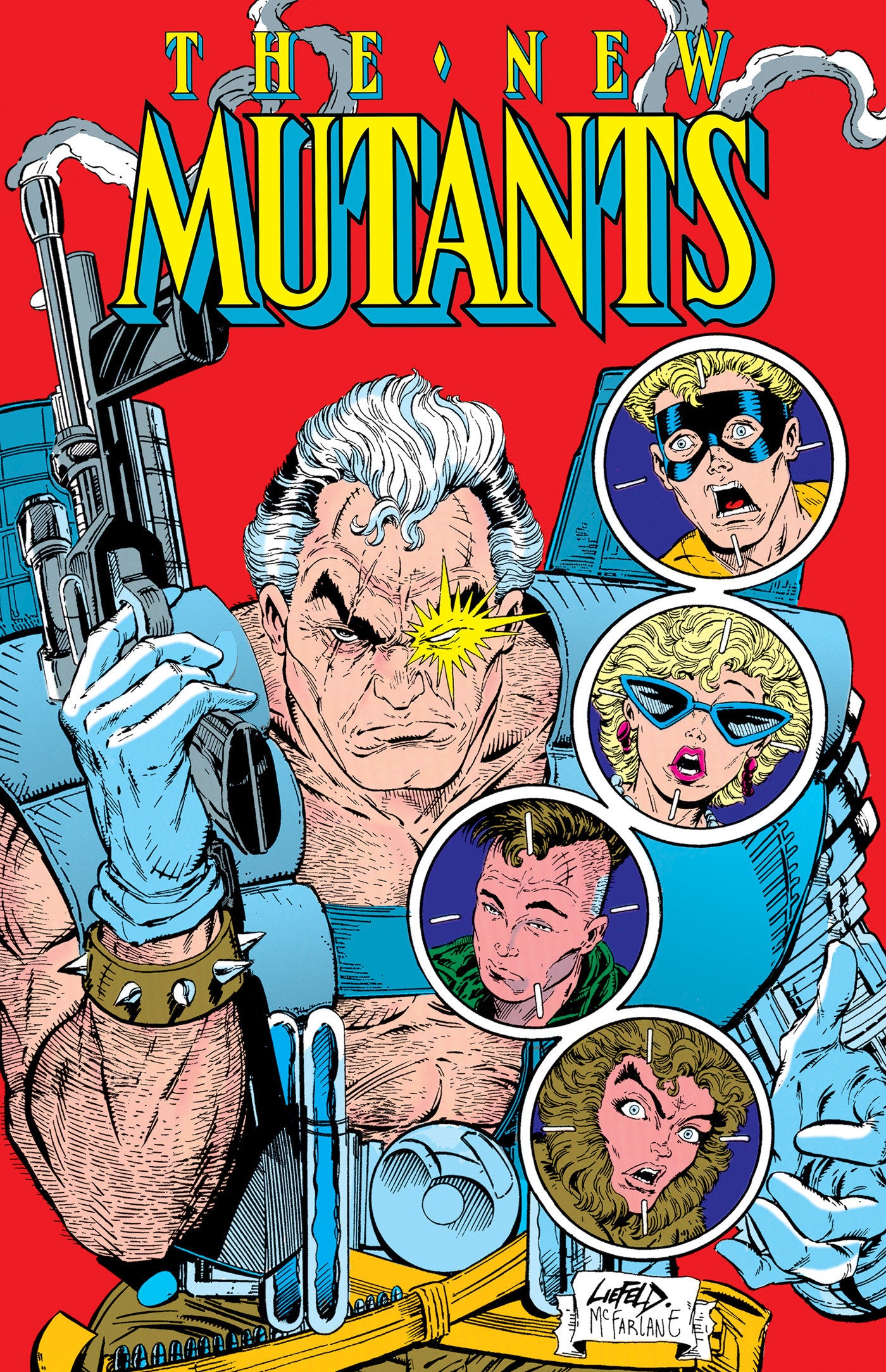 New Mutants Omnibus Vol. 4 Rob Liefeld Cable Cover (Pre-Order by 07/20/26 | Est. In-Store: 12/29/26 | Ships after release)