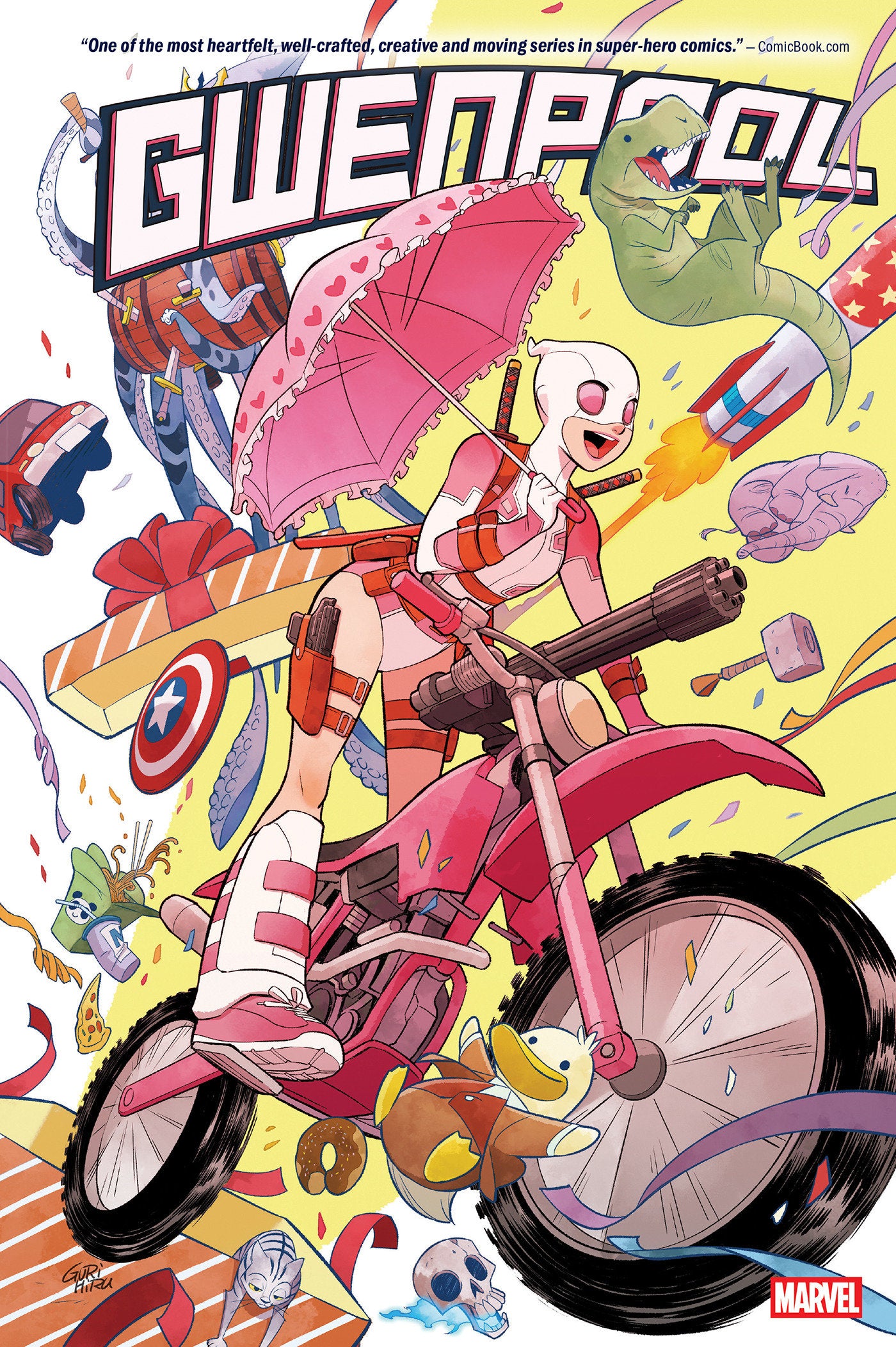 Gwenpool Omnibus Gurihiru Cover [New Printing] (Pre-Order by 07/27/26 | Est. In-Store: 01/05/27 | Ships after release)