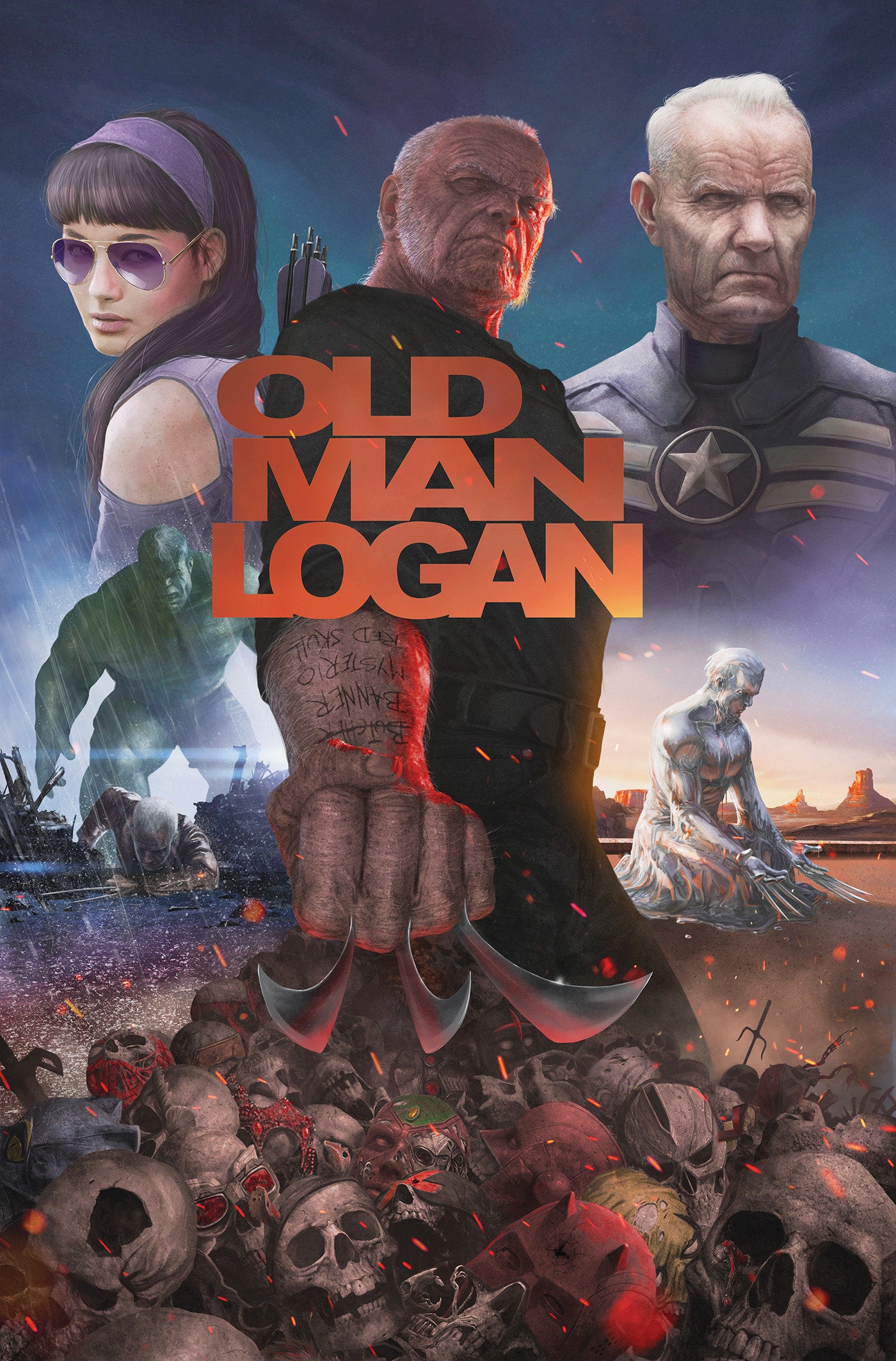Wolverine: Old Man Logan Omnibus Vol. 1 Rahzzah Cover [DM Only] (Pre-Order by 07/06/26 | Est. In-Store: 12/15/26 | Ships after release)