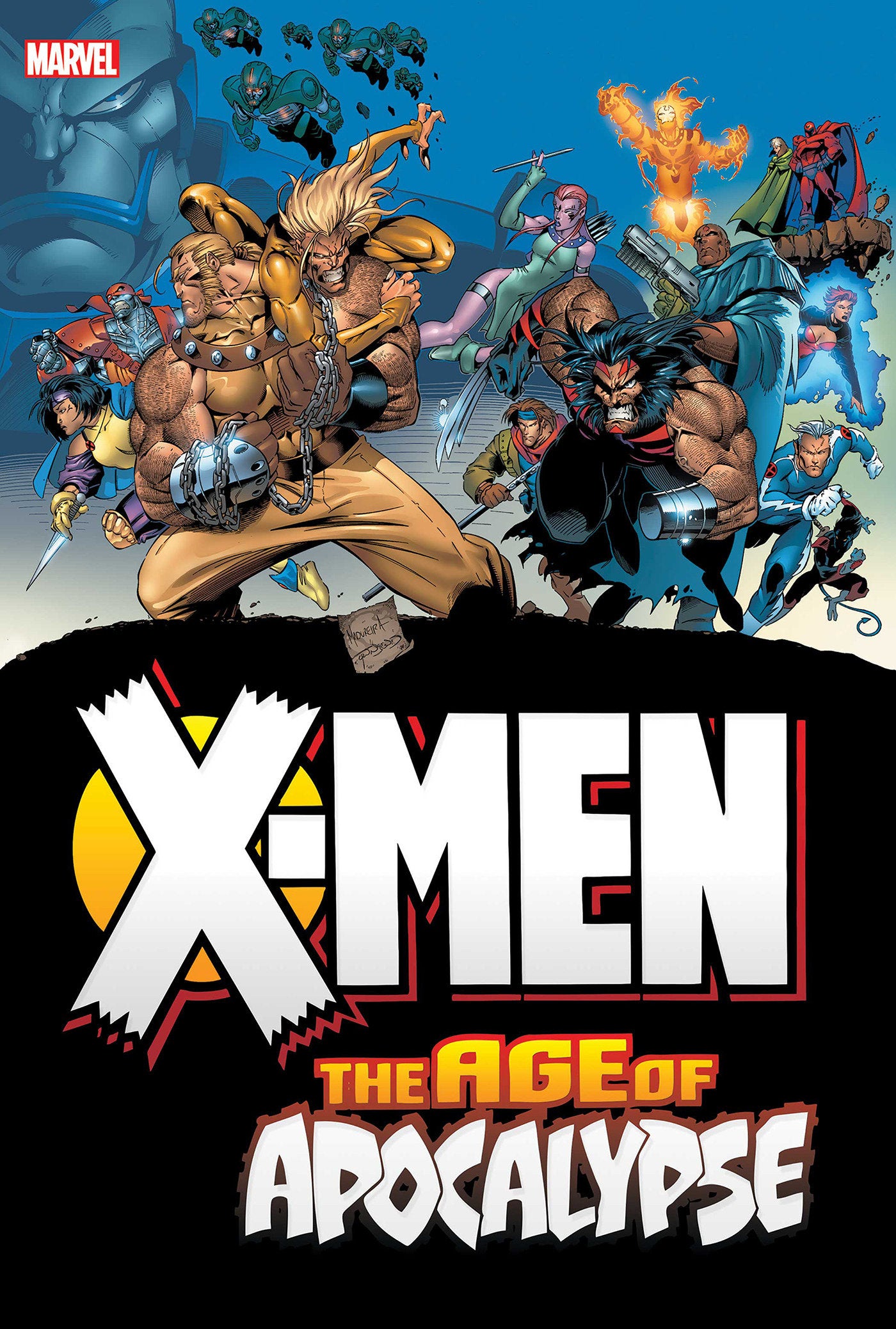 X-Men: Age Of Apocalypse Omnibus Joe Madureira Cover [New Printing 3, DM Only] (Pre-Order by 06/15/26 | Est. In-Store: 07/28/26 | Ships after release)