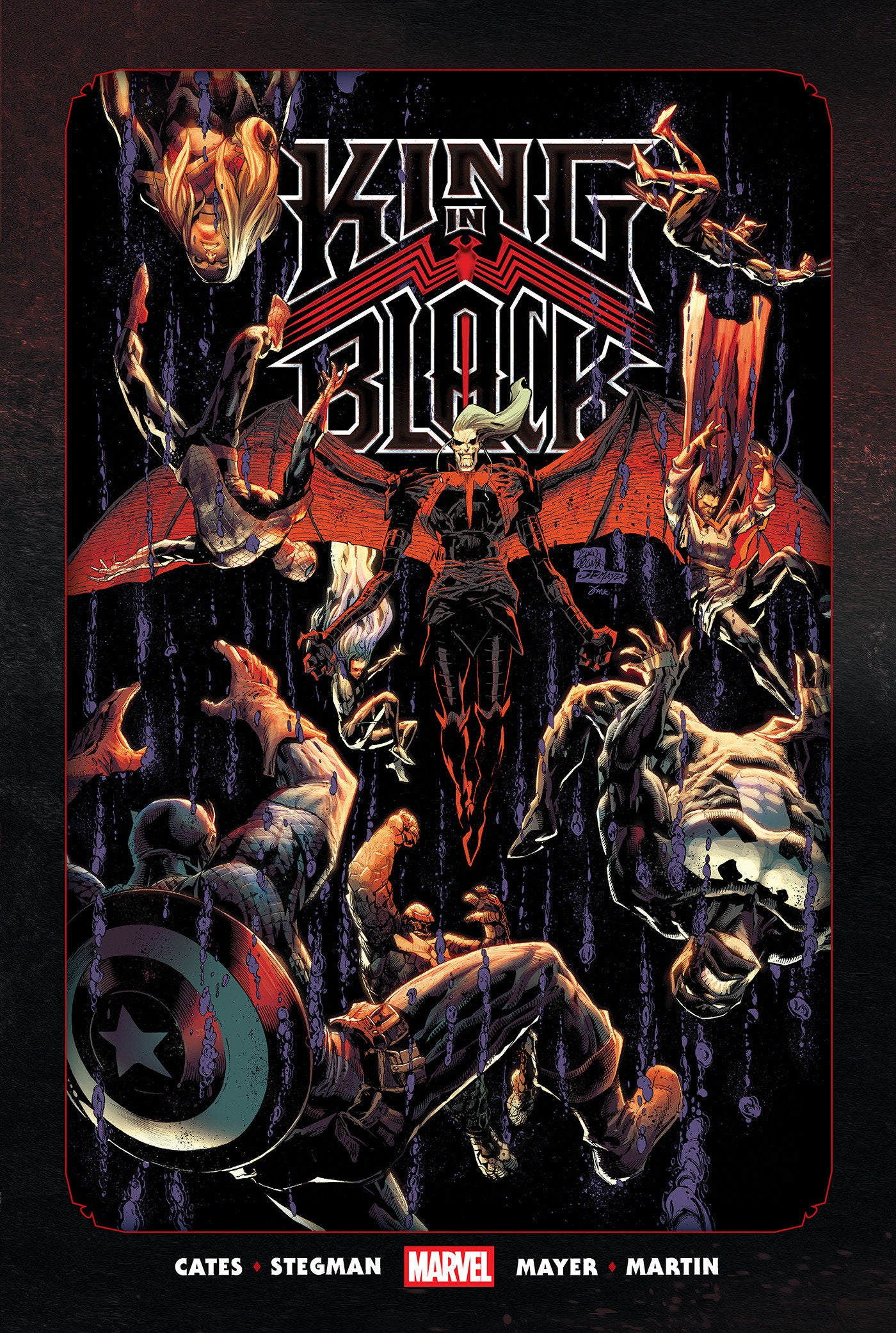 King In Black Omnibus Ryan Stegman Fall Cover [New Printing] (Pre-Order by 07/06/26 | Est. In-Store: 08/18/26 | Ships after release)
