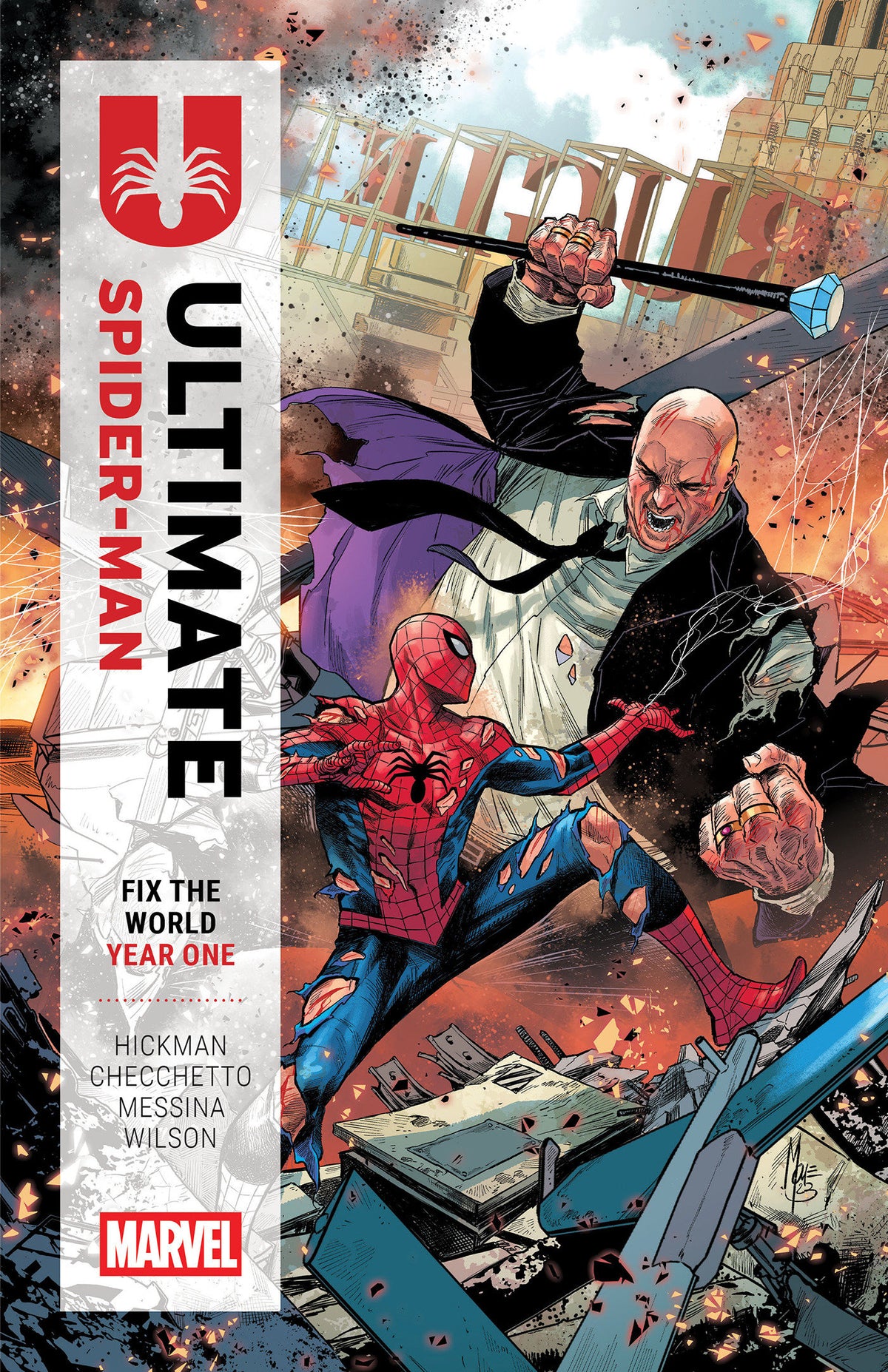 Ultimate Spider-Man: Fix The World Year One [Marvel Compact] (Pre-Order by 11/02/26 | Est. In-Store: 04/13/27 | Ships after release)