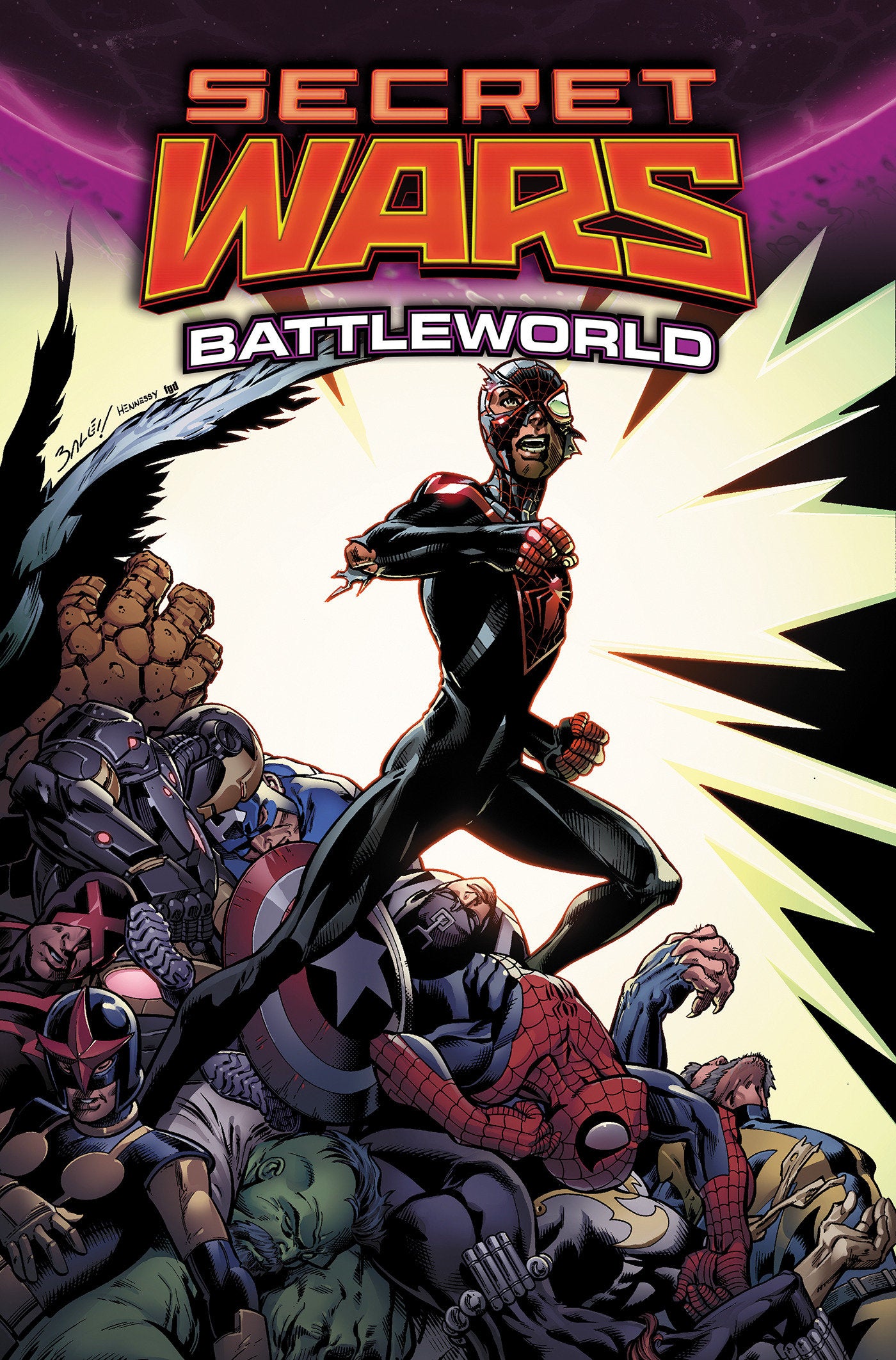 Secret Wars: Battleworld Omnibus Vol. 4 Mark Bagley Cover (Pre-Order by 08/31/26 | Est. In-Store: 02/09/27 | Ships after release)