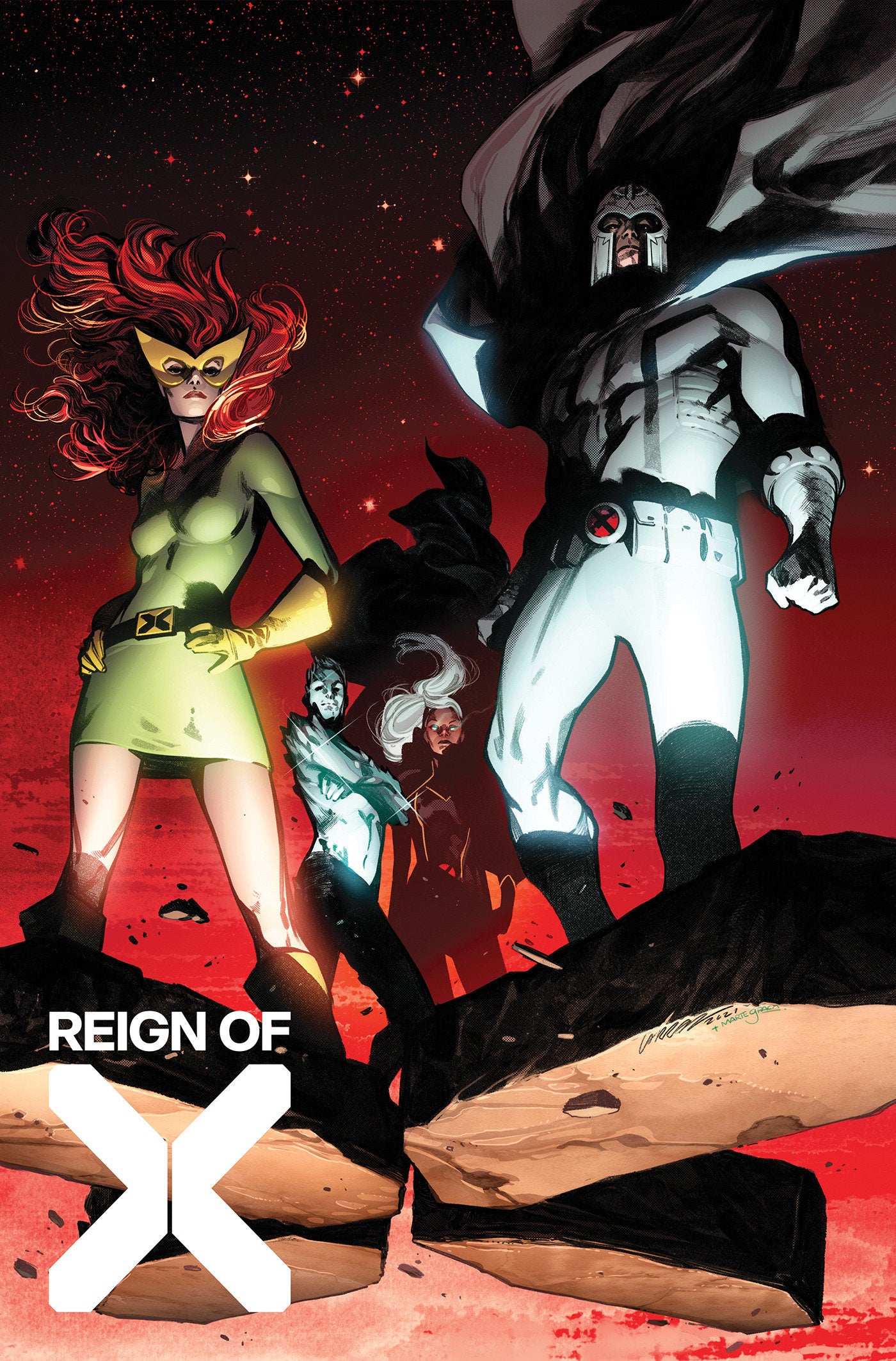 X-Men: Age Of Krakoa - Reign Of X Omnibus Vol. 2 Pepe Larraz Cover [DM Only] (Pre-Order by 09/07/26 | Est. In-Store: 02/16/27 | Ships after release)
