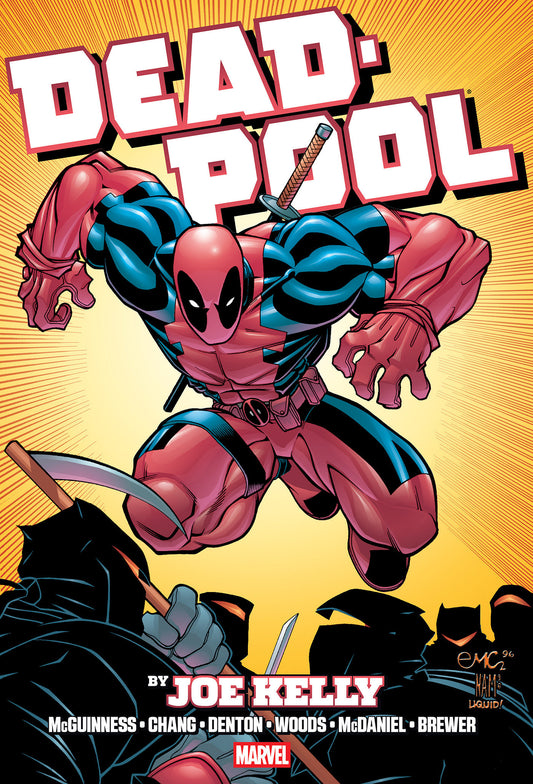 Deadpool By Joe Kelly Omnibus Ed Mcguinness Ninja Cover [New Printing, DM Only] (Pre-Order by 10/19/26 | Est. In-Store: 03/30/27 | Ships after release)