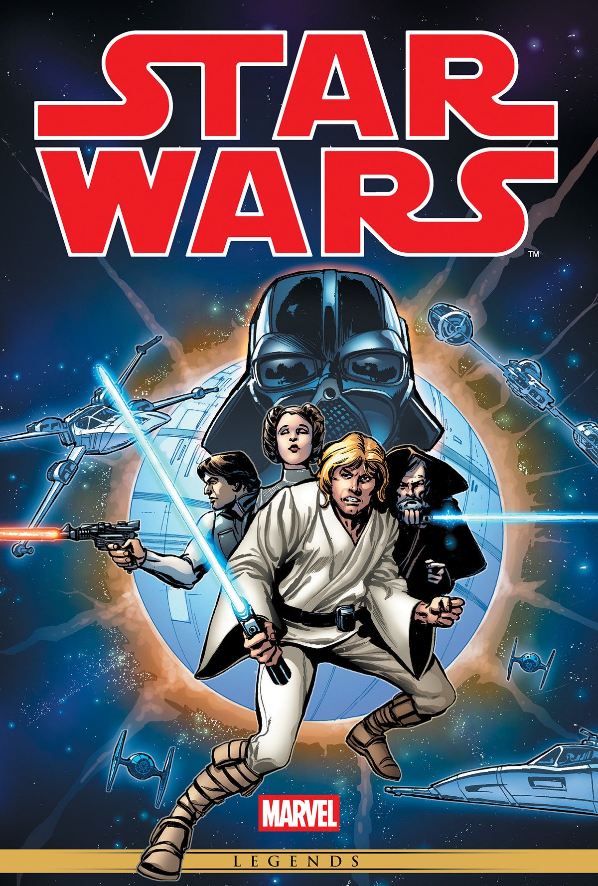 Star Wars: The Original Marvel Years Omnibus Vol. 1 Howard Chaykin Cover [New Printing] (Pre-Order by 10/05/26 | Est. In-Store: 03/16/27 | Ships after release)