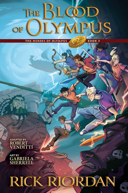 Heroes of Olympus, The, Book Five: The Blood of Olympus, The Graphic Novel (Pre-Order by 08/31/26 | Est. In-Store: 09/29/26 | Ships after release)