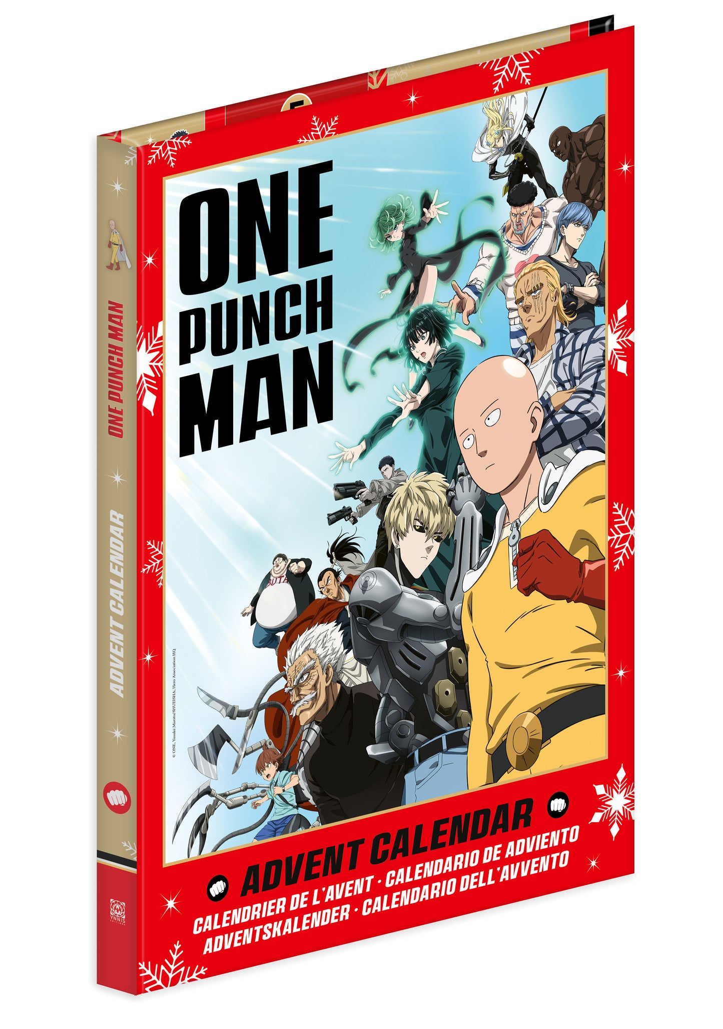 One Punch Man: The Official Advent Calendar: 24 Days of Exclusive Gifts and Surprises (Pre-Order by 08/03/26 | Est. In-Store: 09/29/26 | Ships after release)