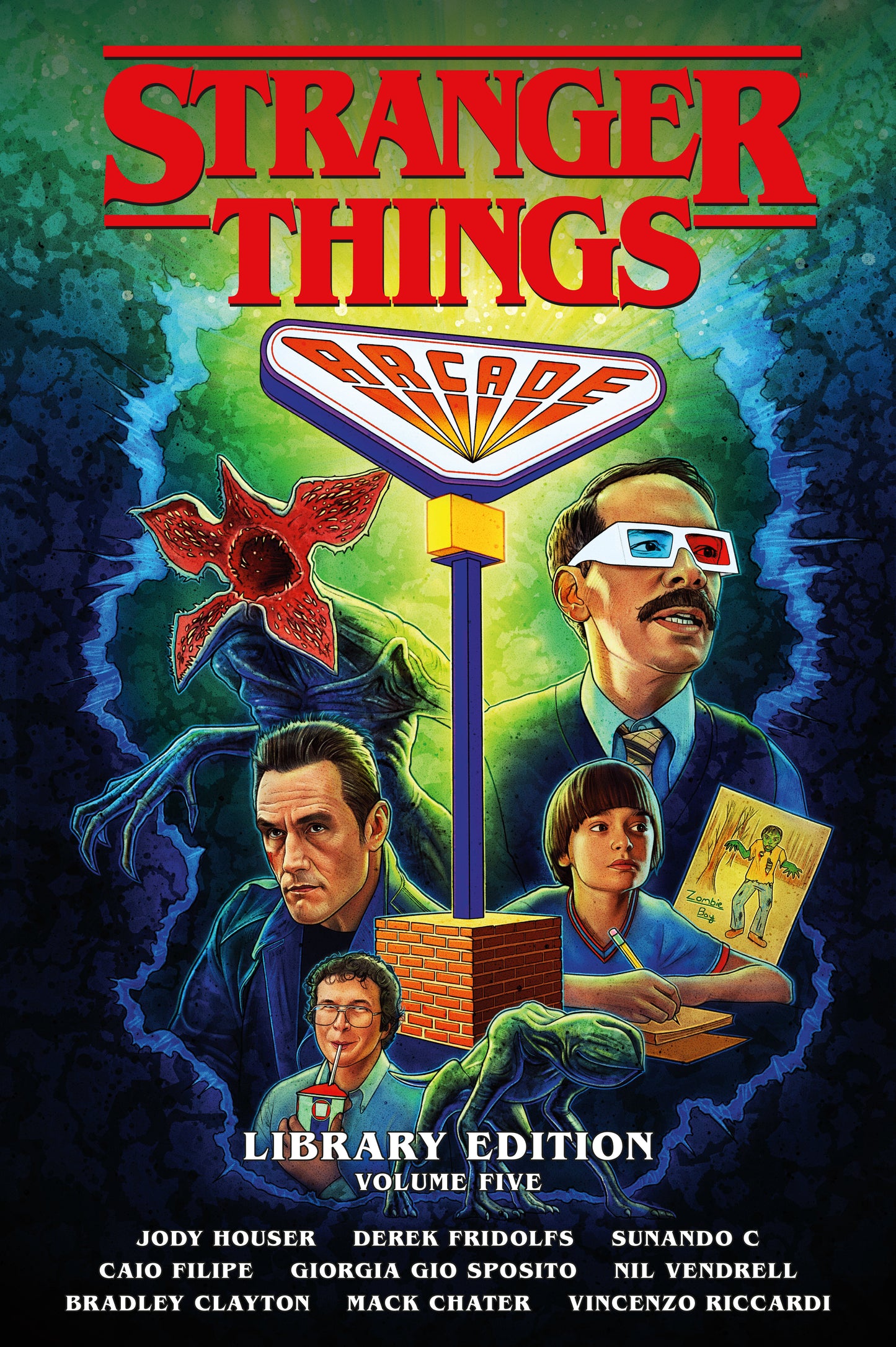 Stranger Things Library Edition Volume 5 (Graphic Novel) (Pre-Order by 06/15/26 | Est. In-Store: 09/15/26 | Ships after release)
