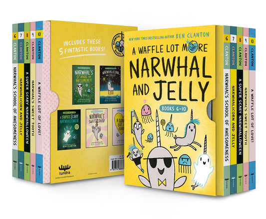 A Waffle Lot More Narwhal and Jelly (Hardcover Books 6-10) (Pre-Order by 08/03/26 | Est. In-Store: 09/01/26 | Ships after release)