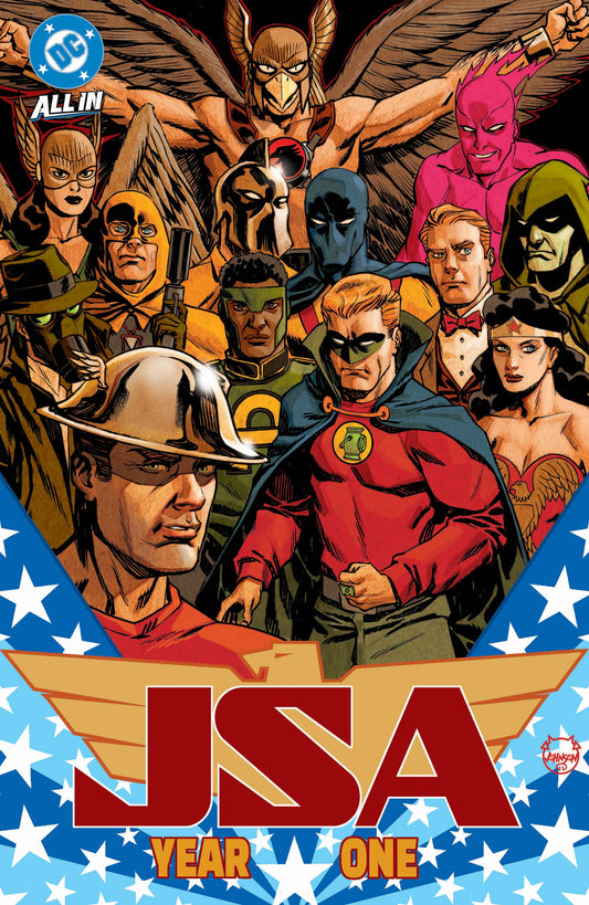 JSA Vol. 3: Year One (Order By 05/11/26) (Estimated In Store By 08/11/26) (THIS ITEM IS A PRE-ORDER AND YOU WILL NOT RECEIVE IT UNTIL AFTER THE IN STORE DATE)