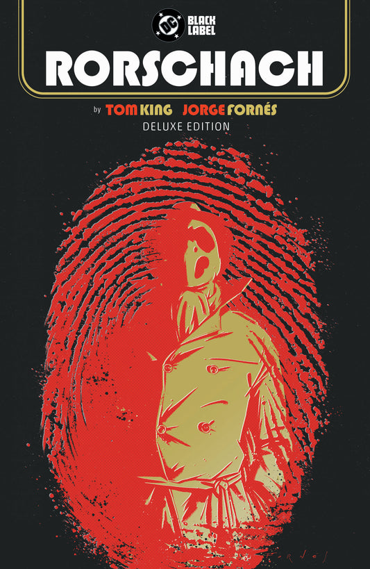 Rorschach by Tom King and Jorge Fornes: Deluxe Edition (Pre-Order by 09/07/26 | Est. In-Store: 12/01/26 | Ships after release)