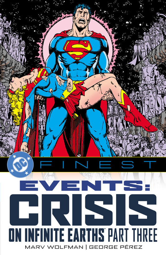 DC Finest: Events: Crisis on Infinite Earths Part Three (Pre-Order by 09/07/26 | Est. In-Store: 11/17/26 | Ships after release)