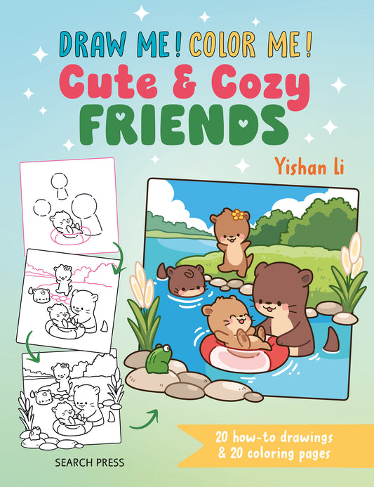 Draw me! Color me!: Cute & Cozy Friends (Pre-Order by 06/22/26 | Est. In-Store: 07/21/26 | Ships after release)