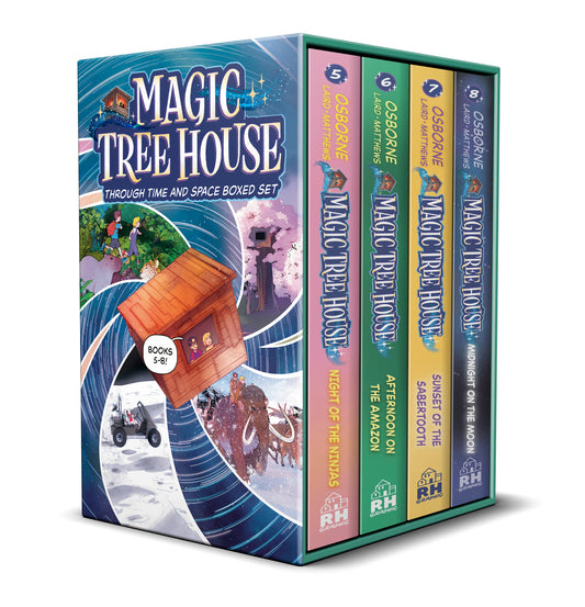 Magic Tree House Through Time and Space Boxed Set: Graphic Novels 5-8 (Pre-Order by 09/28/26 | Est. In-Store: 10/27/26 | Ships after release)