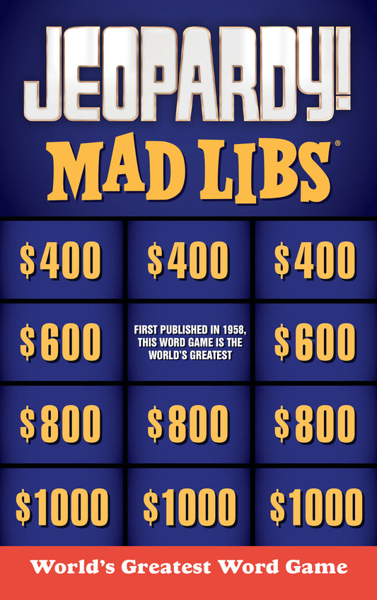 Jeopardy! Mad Libs (Pre-Order by 11/09/26 | Est. In-Store: 12/08/26 | Ships after release)