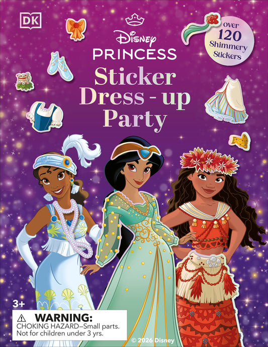 Disney Princess Sticker Dress Up Party (Order By 06/08/26) (Estimated In Store By 07/07/26) (THIS ITEM IS A PRE-ORDER AND YOU WILL NOT RECEIVE IT UNTIL AFTER THE IN STORE DATE)