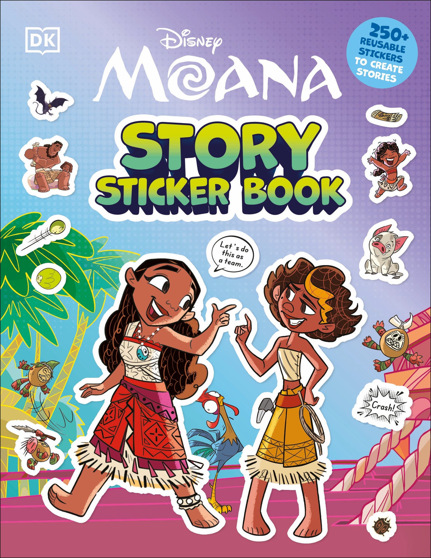 Disney Moana Story Sticker Book (Pre-Order by 08/03/26 | Est. In-Store: 09/01/26 | Ships after release)