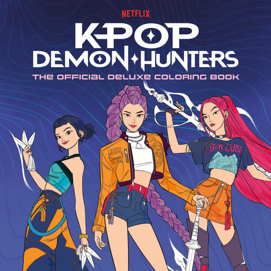 KPop Demon Hunters: The Official Deluxe Coloring Book (Pre-Order by 06/15/26 | Est. In-Store: 07/14/26 | Ships after release)