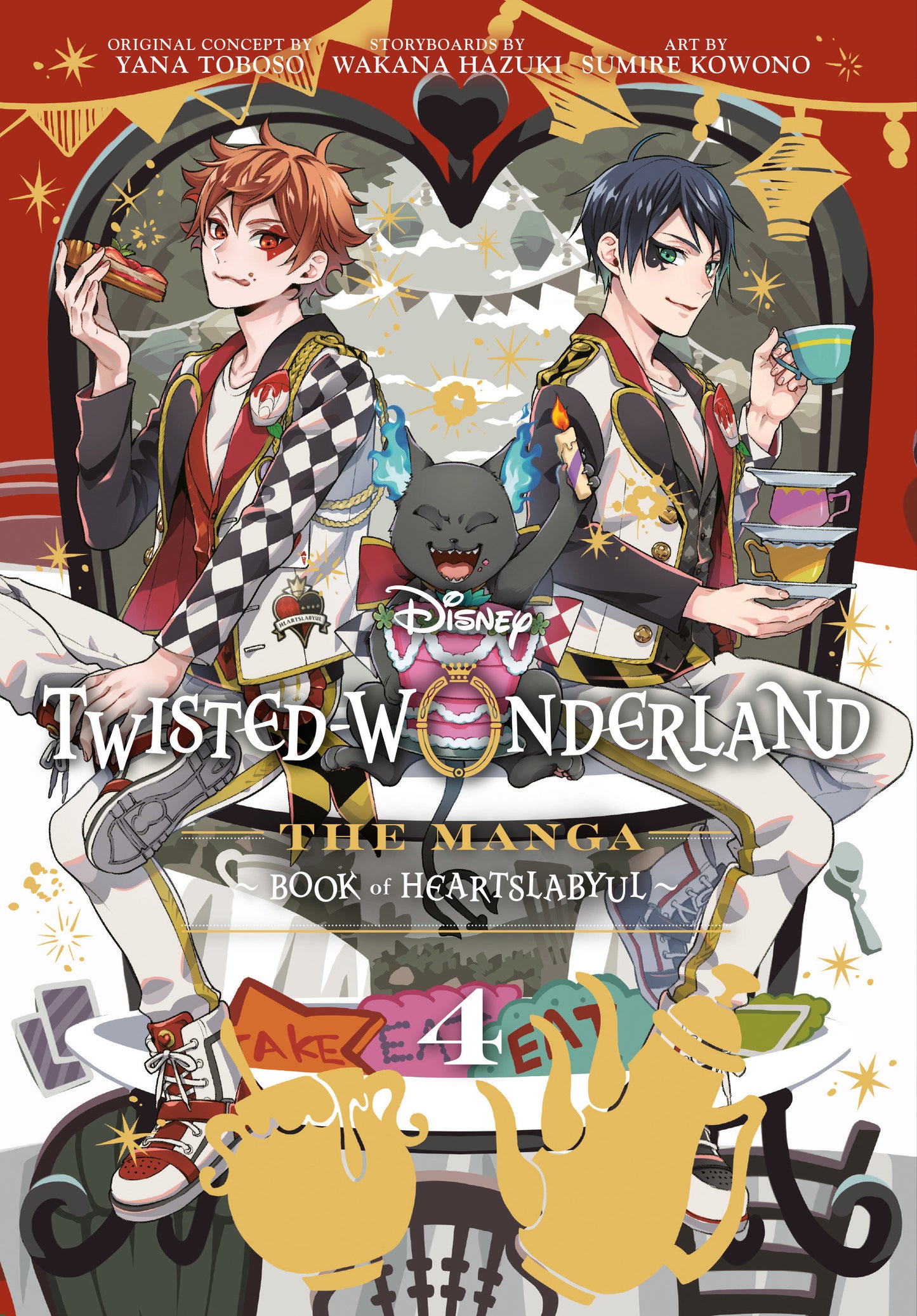 Twisted-Wonderland: Book of Heartslabyul (The Manga), Vol. 4 (Pre-Order by 06/29/26 | Est. In-Store: 07/28/26 | Ships after release)