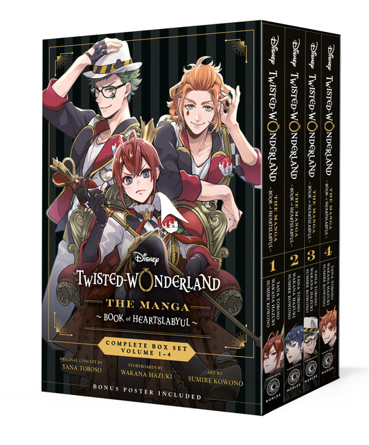 Twisted-Wonderland: Book of Heartslabyul (The Manga), Boxed Set (Pre-Order by 10/05/26 | Est. In-Store: 11/10/26 | Ships after release)