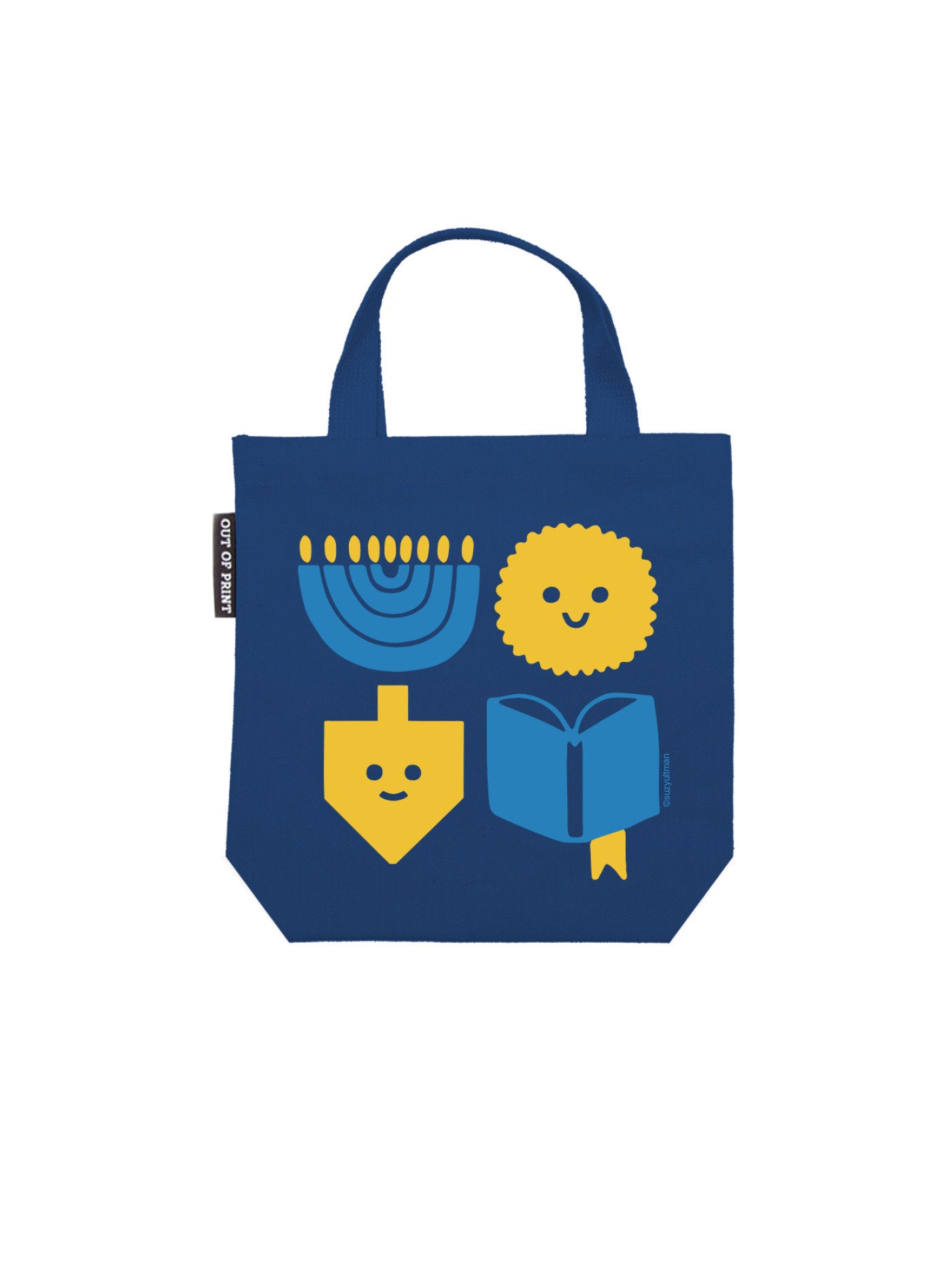 Suzy Ultman's Hannukah: Light Latkes Lit Mini Tote Bag (Pre-Order by 08/10/26 | Est. In-Store: 09/08/26 | Ships after release)