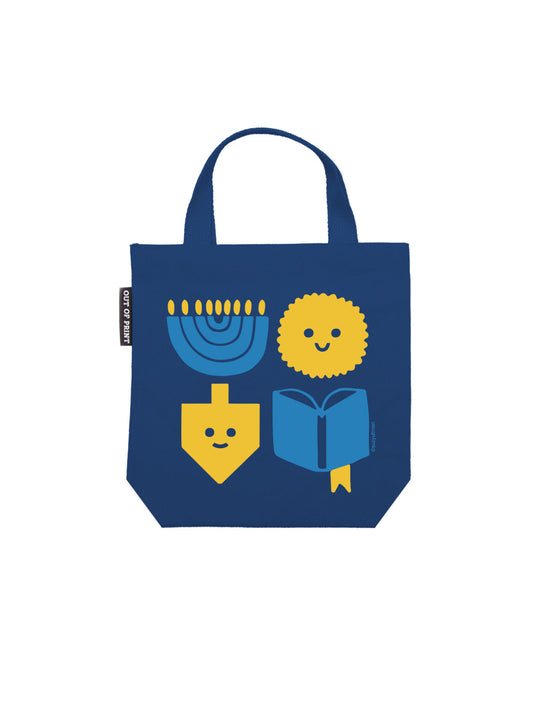 Suzy Ultman's Hannukah: Light Latkes Lit Mini Tote Bag (Pre-Order by 08/10/26 | Est. In-Store: 09/08/26 | Ships after release)