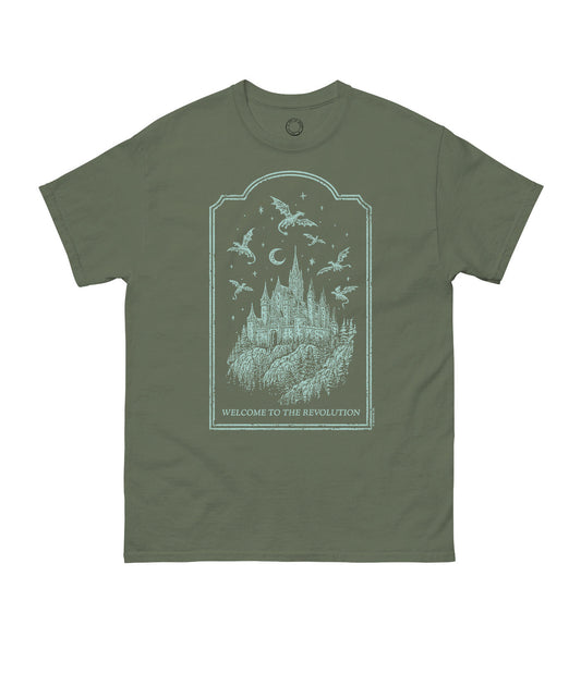 Rebecca Yarros's Fourth Wing: Welcome to the Revolution Unisex T-Shirt XXX-Large (Pre-Order by 08/24/26 | Est. In-Store: 09/22/26 | Ships after release)