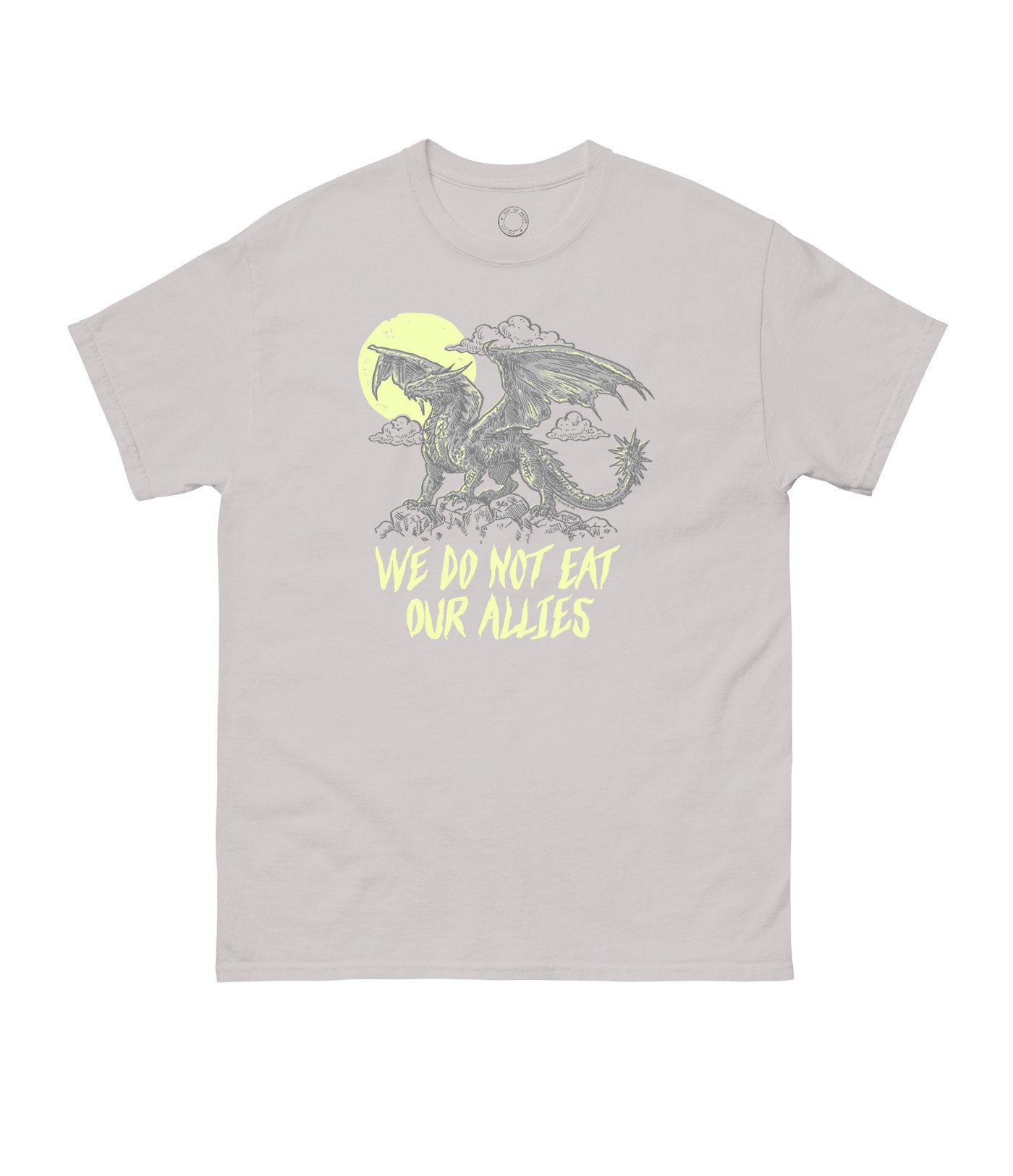 Rebecca Yarros's Fourth Wing: We Do Not Eat Our Allies Unisex T-Shirt Medium (Pre-Order by 08/24/26 | Est. In-Store: 09/22/26 | Ships after release)