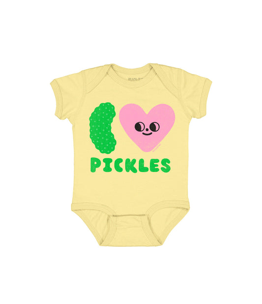 Suzy Ultman: I Heart Pickles Baby Bodysuit - 6 Mo (Pre-Order by 08/17/26 | Est. In-Store: 09/15/26 | Ships after release)